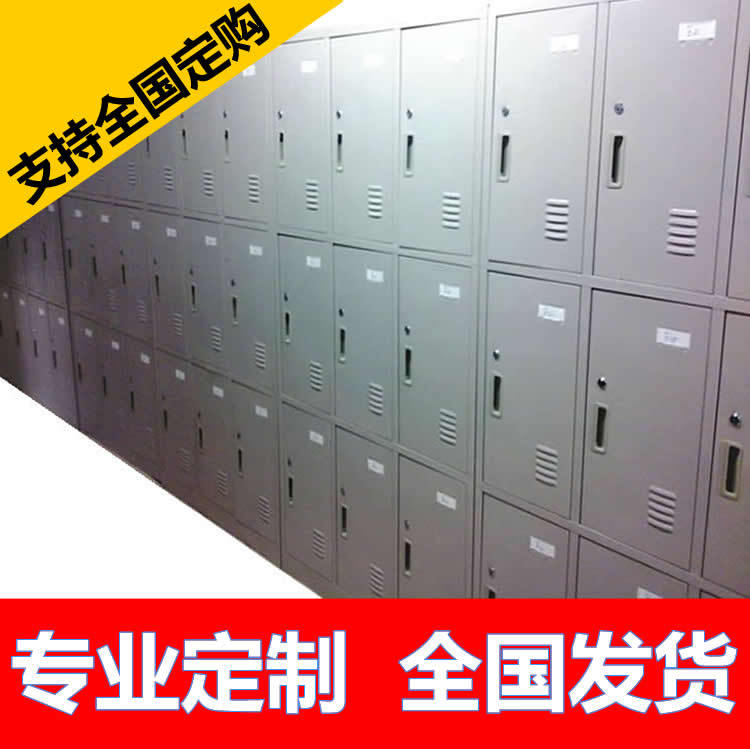 苏州更衣柜加厚工厂车间存放柜宿舍储物柜可定钢制宿舍带锁更衣柜