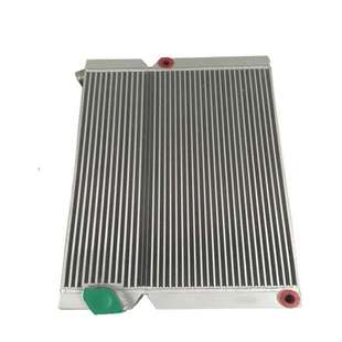 plate aluminum fin heat intercooler Practical exchanger for
