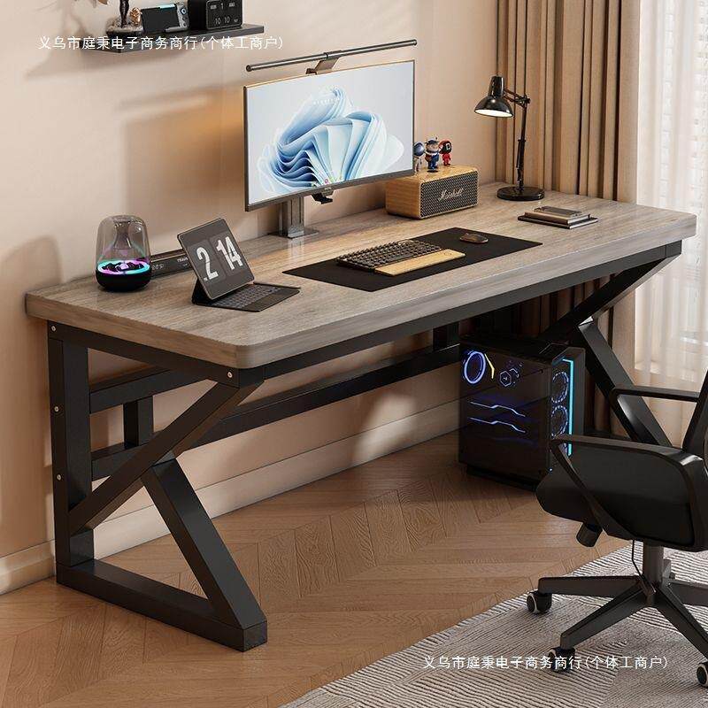 电脑桌新款台式书桌学生学习桌卧室家用小户型办公桌简易电竞桌子