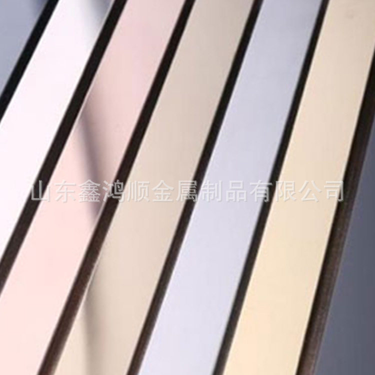 香槟金 玫瑰金不锈钢板不锈钢镀钛加工拉丝抗指纹