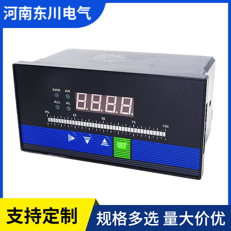 TC804-01-23-HL-P横式智能单光柱测控仪4-20mA数字显示控制仪220V