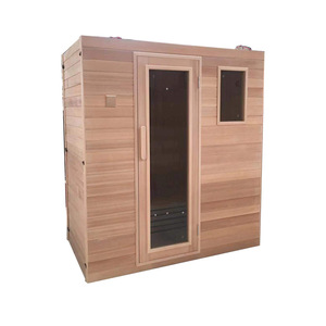 别墅家用3人桑拿房铁杉木干蒸房便捷式汗蒸房桑拿房sauna rooms