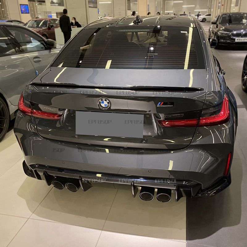 适用19-23款新宝马3系G20 G28 320i 325i M3款免打孔改装扰流尾翼