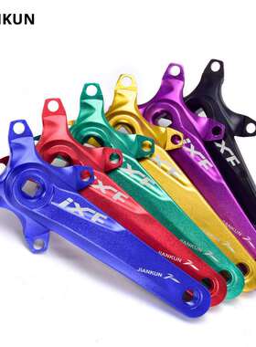 IXF山地车自行车方孔曲柄104BCD32T34T36T38T腿长170MM8-12速