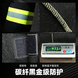 家用消防专用防火衣服防火斗篷披风灭火毯火灾高层逃生装 备碳纤维