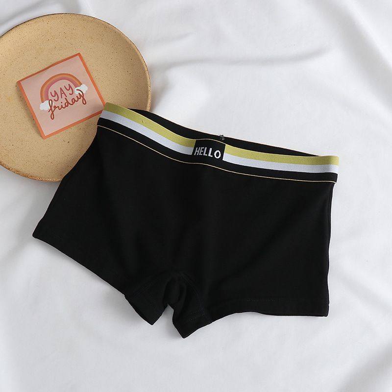 纯棉女士平角内裤全棉女中性宽边运动简约透气三角裤头短裤,女士内衣/男士内衣/家居服,男平角内裤,淘宝优惠券,粉丝福利购,淘宝优惠卷
