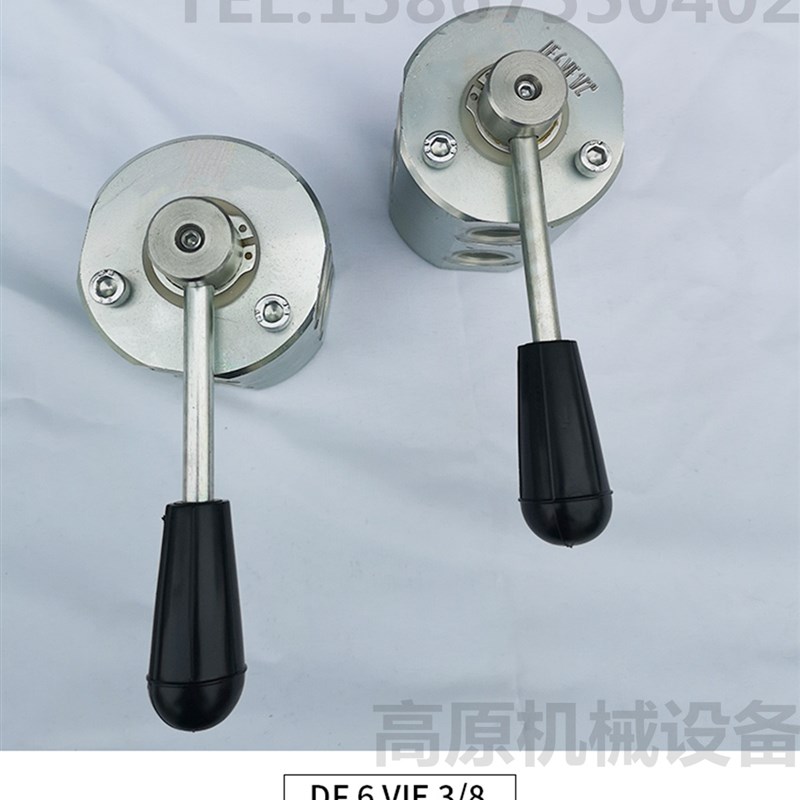 DF6VIEd3/8, DF6 VIE 1/2 二位六通手动切换阀 两位六通手转阀DN1