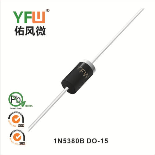稳压二极管1N5380BDO-15生产厂家印字：1N5380B