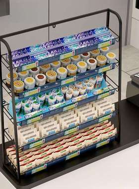 超市饮料货架窄仓库女装文具店货架子摆摊便捷墙面挂墙式宽门口