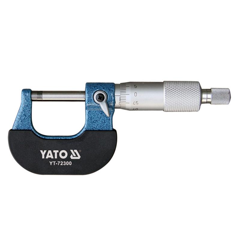 易尔拓外径千分尺螺旋测微仪0-2525-5050-75YT-7230072301