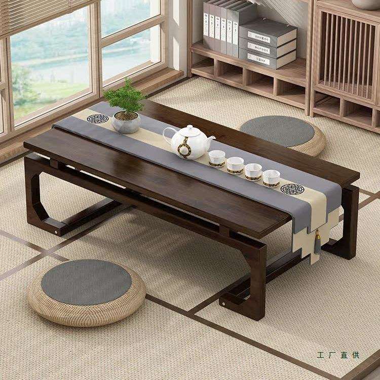 飘窗小桌子非实木炕几日式榻榻米茶桌家用小炕桌小型矮桌折叠茶几