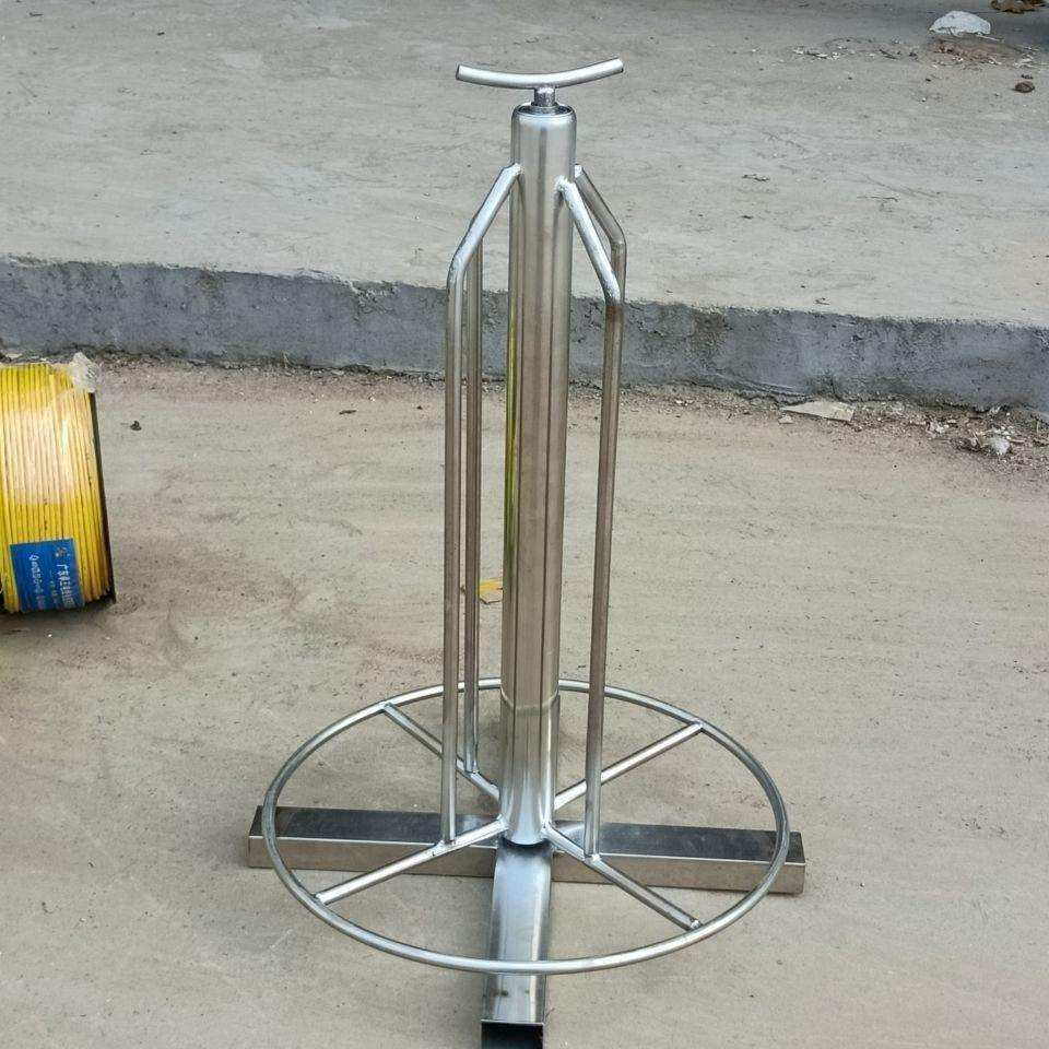 电工放线器电工放线架穿线放线盘布线工具线架子辊子可放0-16平方