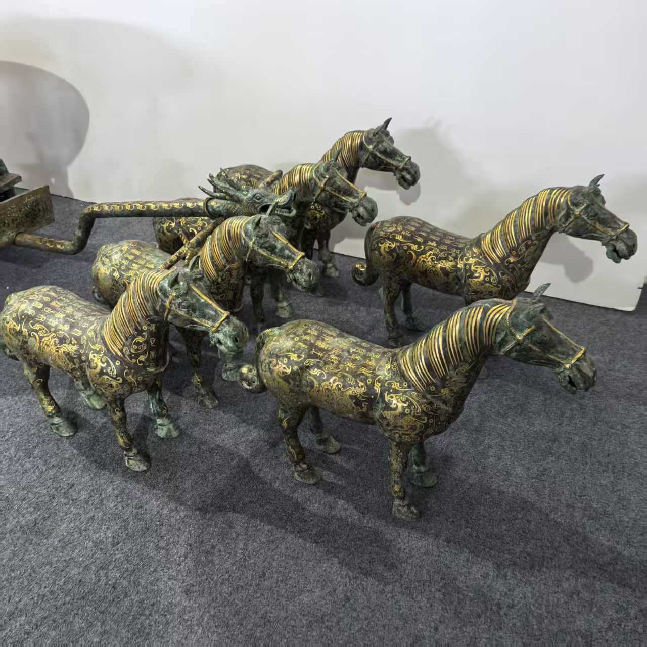 铜祥德古青铜器古代酒器尊大全何尊双羊尊鸟尊鸭尊妇好鸮尊牺尊