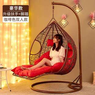 吊篮藤椅吊椅秋千懒人鸟巢摇摇椅阳台家用吊床成人室内吊兰座椅厂