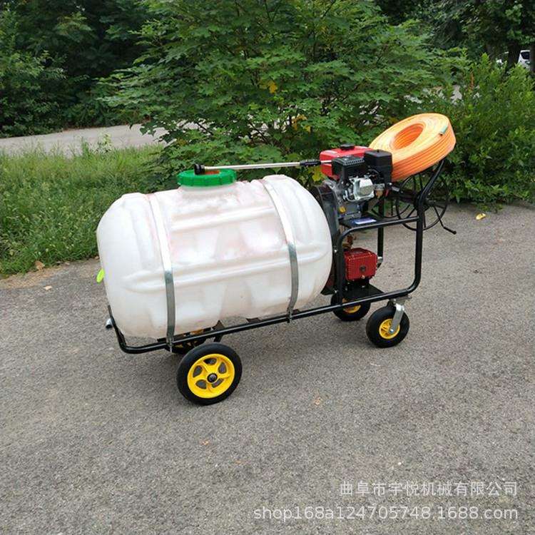 便携式汽油手推车柴油山地土豆搬运车水泥运输翻斗车