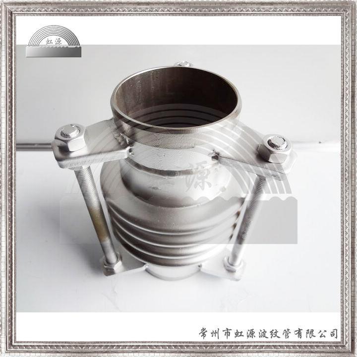 不锈钢波纹补偿器伸缩节补偿量大接管连接通用单式轴向膨胀节