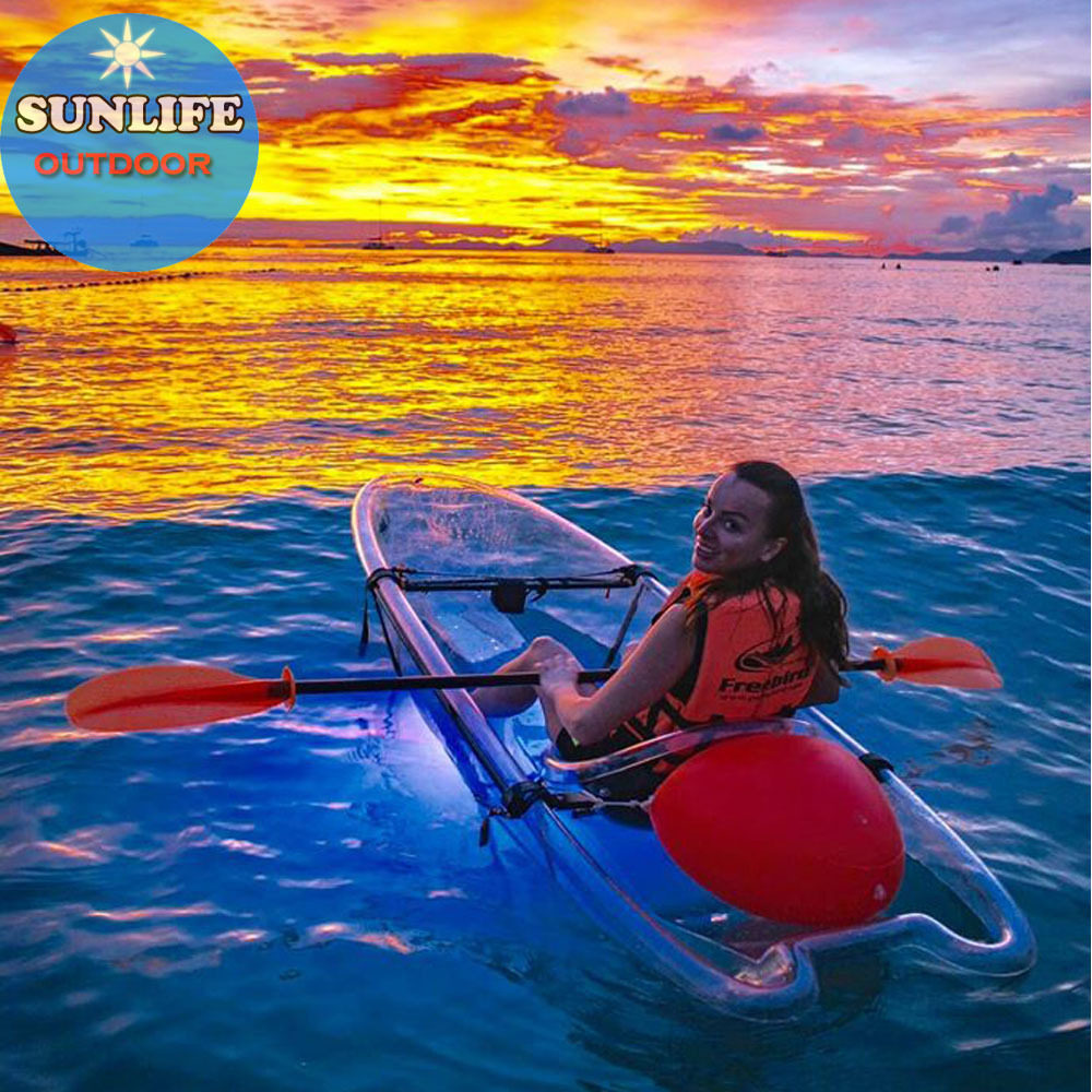 SunLife网红全透明水晶船划水