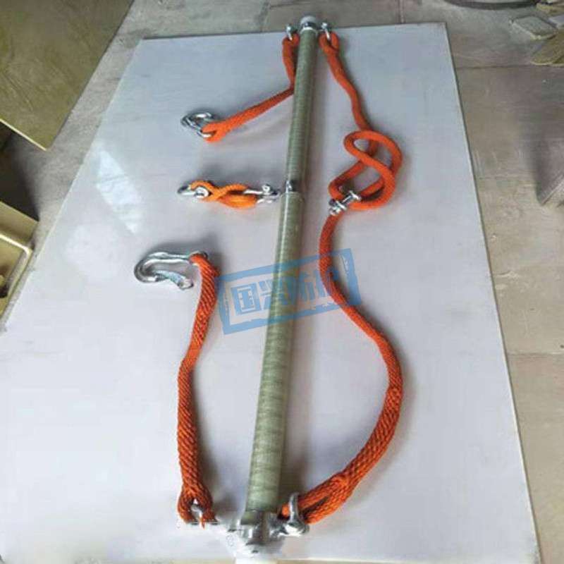 2m高压临时横担等电位导线吊杆斗臂车绝缘三角吊架高压提线架