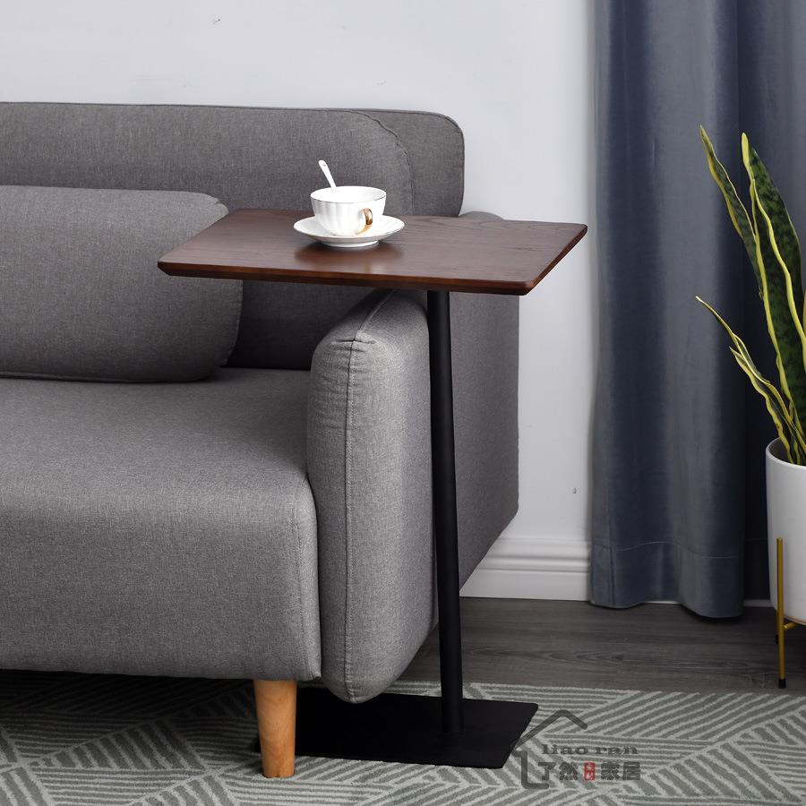 实木沙发边几桌子现代简约角几移动创意床边桌北欧迷你方形小茶几