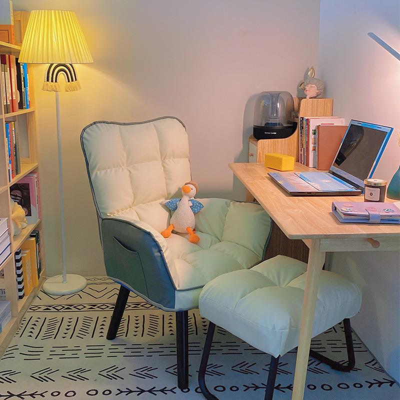 懒人沙发卧室宿舍电脑椅子小户型阳台单人休闲靠背榻榻米喂奶躺椅