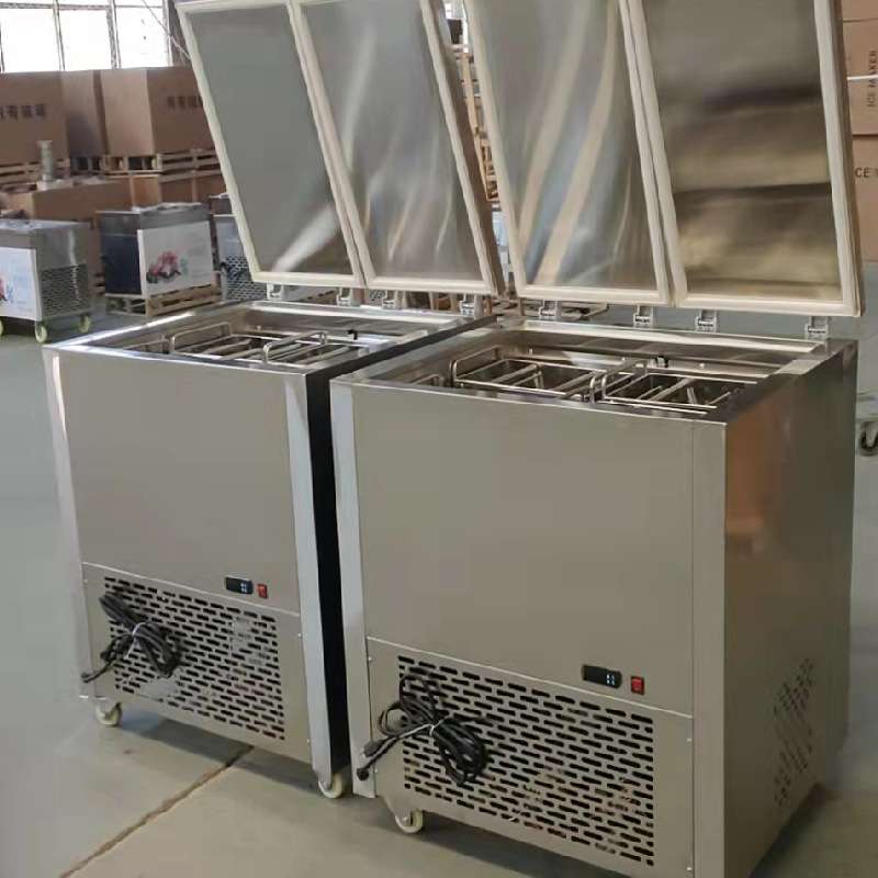 4模冰棍机商用全自动四模手工Popsiclemachine制冰机速冻家用冰块
