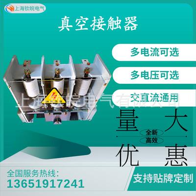 JCZ5-12J/D630-6.3高压真空接触器JCZ5-D63012KV220VAC高压开关