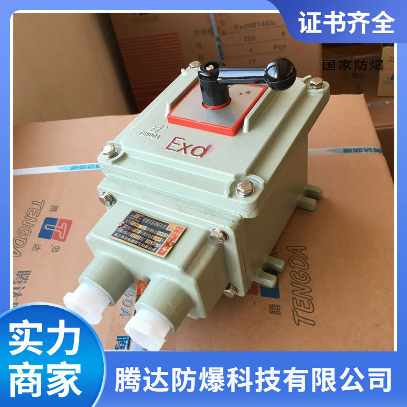 厂家BQXN-30A防爆倒顺开关铸铝可逆隔爆型开关现货