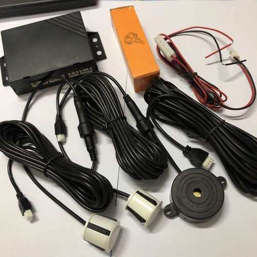 厂供高品质倒车雷达套件12v24v36v纯蜂鸣2探4探头多款雷达探头