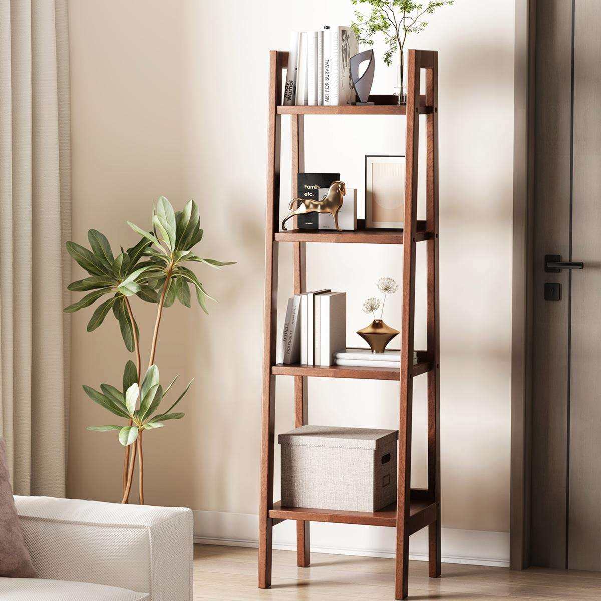 实木梯形置物架子木质多层落地花架客厅靠墙窄缝转角边柜儿童书架,鲜花速递/花卉仿真/绿植园艺,割草机/草坪机,淘宝优惠券,粉丝福利购,淘宝优惠卷