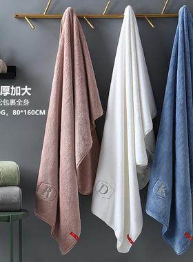 2024新款加厚浴巾男女家用比纯棉吸水速干裹巾大人情侣款之满