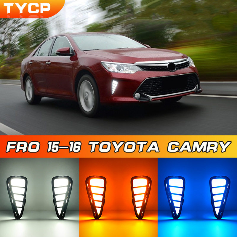 适用于丰田15凯美瑞日行灯 Toyota Camry daytime running lights