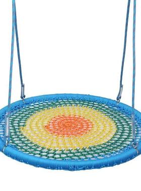 彩色编织鸟窝儿童秋千室内室外通用秋千室内家用