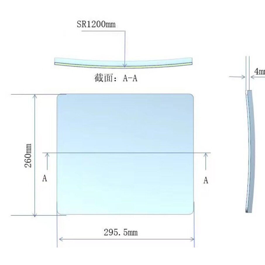 视多星6米拉远镜片R1100无变形