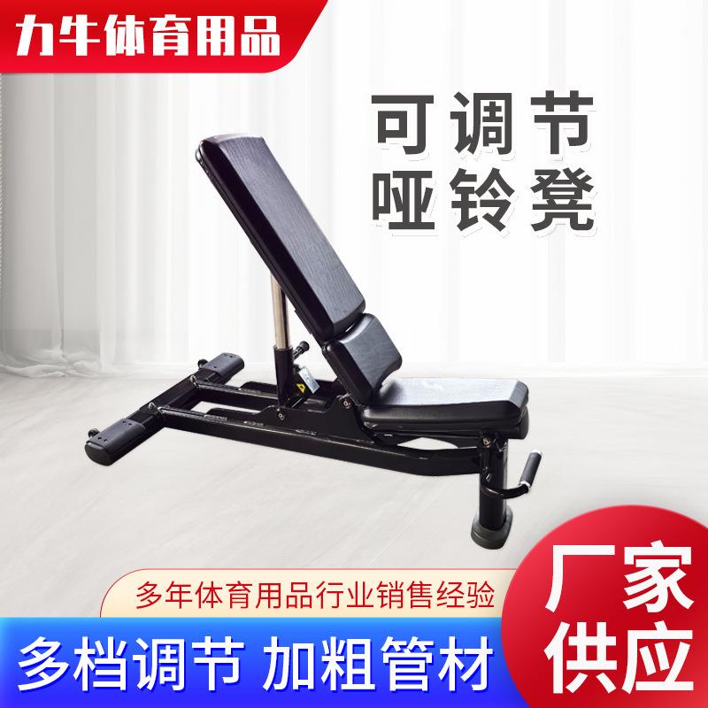 可调凳哑铃凳卧推凳健身椅大小飞鸟练习凳哑铃椅平凳平卧推胸杠铃