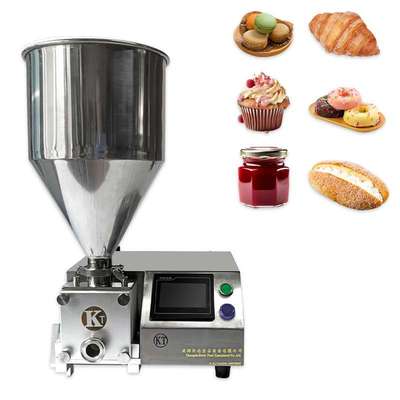 Filling machine Cream core coating piping and extruding puff