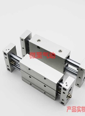 SMC型双杆型滑动装置气缸CXp2N10-25-50-75-100-B CDBX2N/CDBXWM