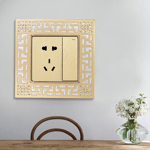 Classic Switch Adheres uWall Decals Classical Wall Socket De