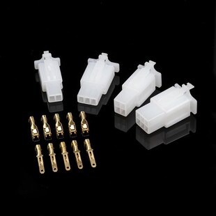 200Pcs 2.8mm 2/3/4/6/pinu Automotive 2.8 Electrical wire Con