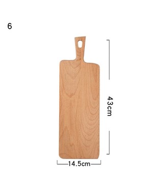 Natural Kitchen Choppingu Blocks Bread Pallet With Handle Ba