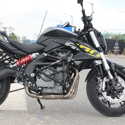 适用于贝纳利21款TNT600i黄龙追600BN BJP改装护杠防摔保险竞技杠