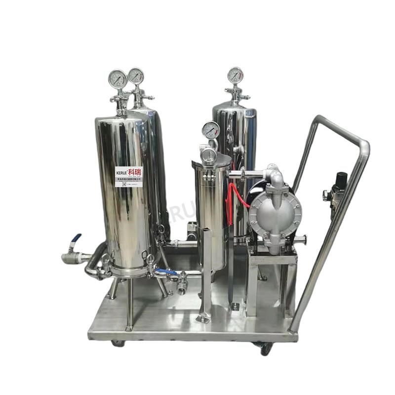 串联过滤器精g细化工过滤设备袋式芯式多级过滤器并联过滤机厂家