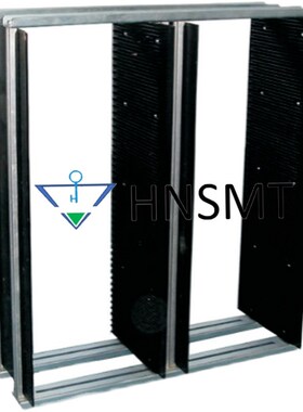 防静电PCB线路板电路板支架黑色塑料周转存S放架 立式周转架