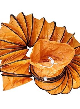 新款轴流风机配套风管PVsC伸缩通风管送风排风阻燃防静电风筒包邮