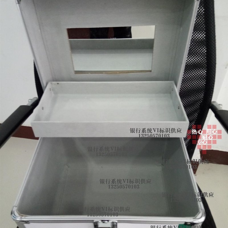 农行便民箱客户意见o箱化妆包亚克力箱铝合金亚克力箱农行6S标识