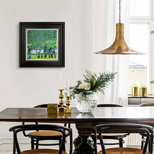 梦想城镇克c里姆特美式客厅轻奢小众艺术装饰画法式卧室衣帽间挂