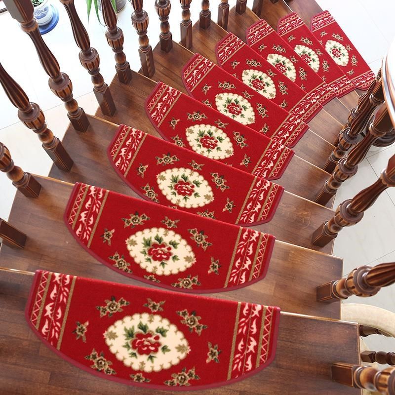 楼梯踏步垫免胶自粘防滑欧式台阶贴家用保M护实木瓷砖脚踏地毯定,居家布艺,家用脚垫,淘宝优惠券,粉丝福利购,淘宝优惠卷