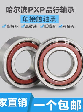 7407AC/P5 46407 尺寸35*100*25 哈尔滨PXP角接Y触球轴承机床