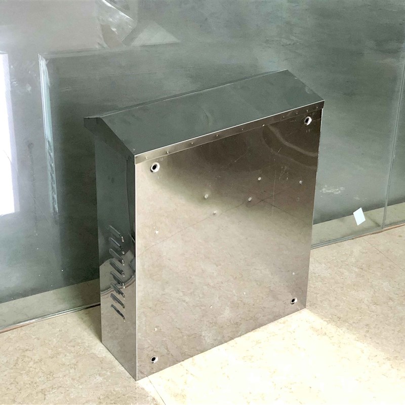 500*600*2l00mms监控不锈钢防雨箱配电箱室外箱防水箱监控设备箱