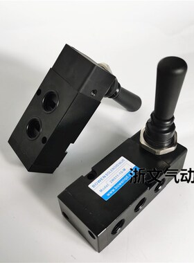 非标手动阀2W511-10-M手板阀 手推换R向阀二位五通气控阀