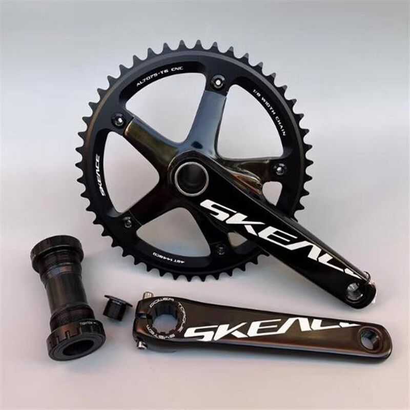 SKE牙盘  skeace场地车单速牙盘skeH中空一体牙盘 ske中轴死飞牙